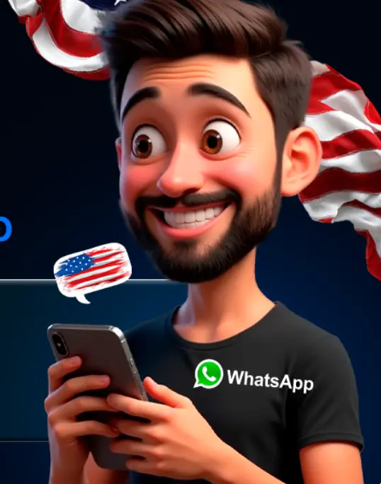 Pessoa estudando inglês online representando o curso Jornada do Autodidata em Inglês